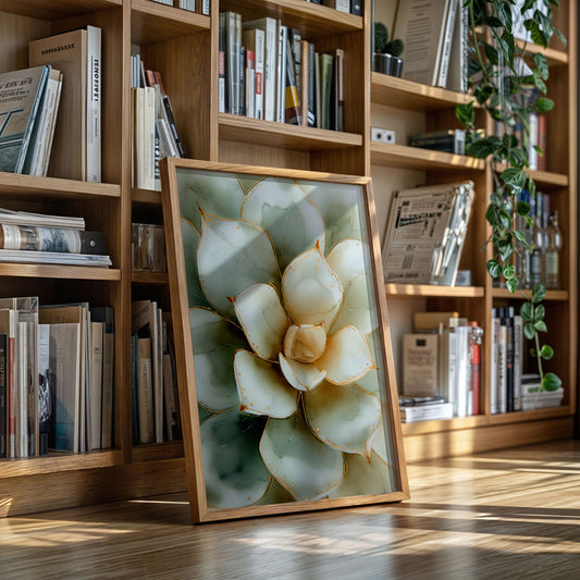 The Succulent's Silent Embrace
