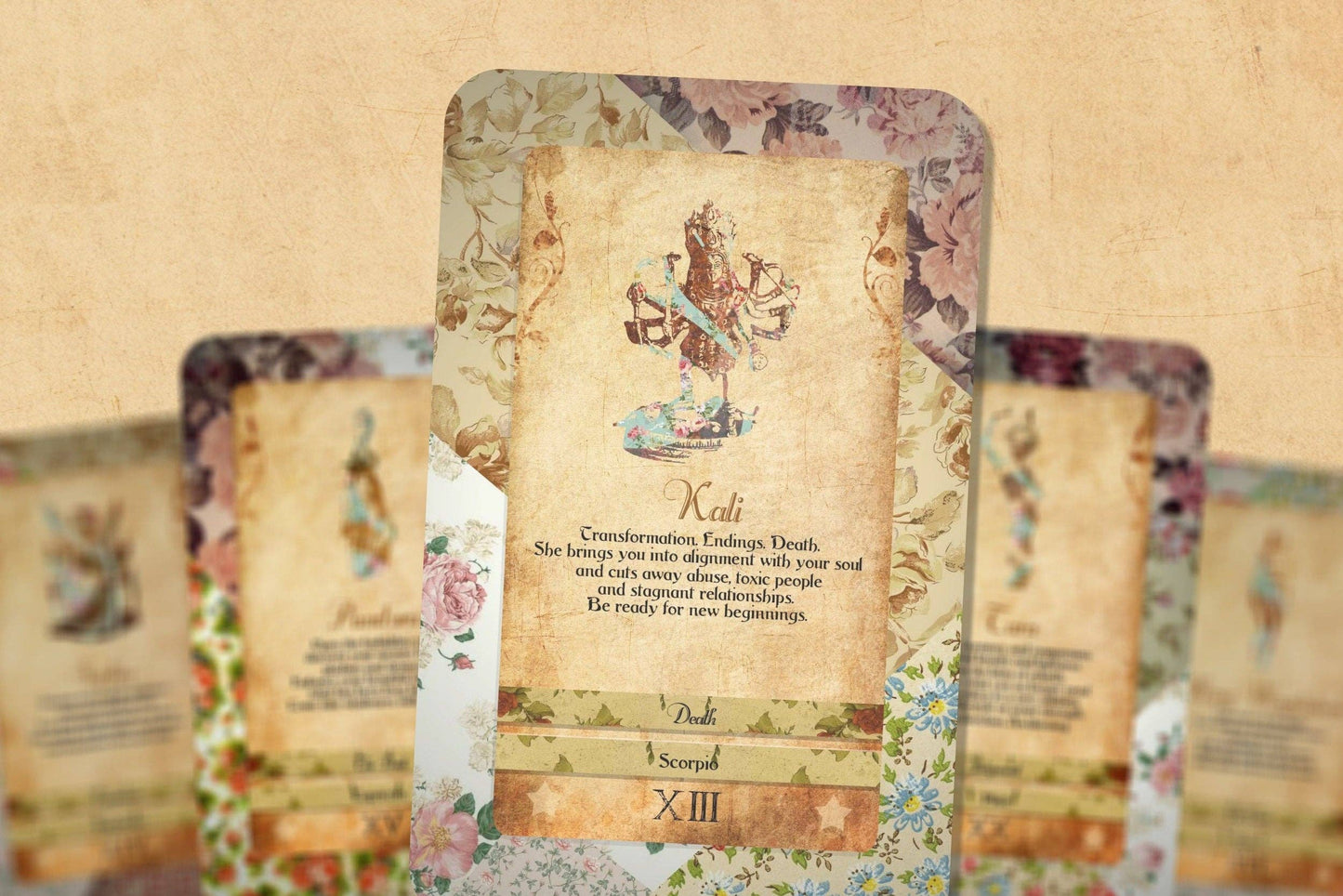 Tarot Deck - Goddess Power Cards - Major Arcana - Sacred Feminine