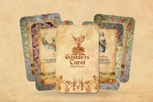 Tarot Deck - Goddess Power Cards - Major Arcana - Sacred Feminine
