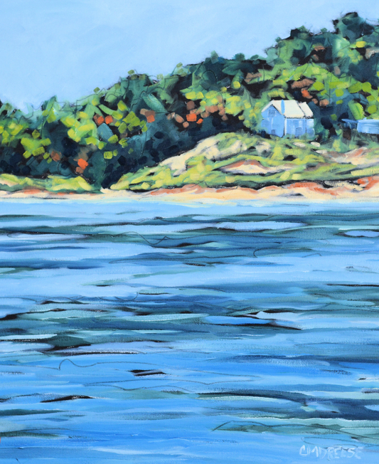 "The Shores of Lake Michigan" Print on Paper- Wall Art Home Decor
