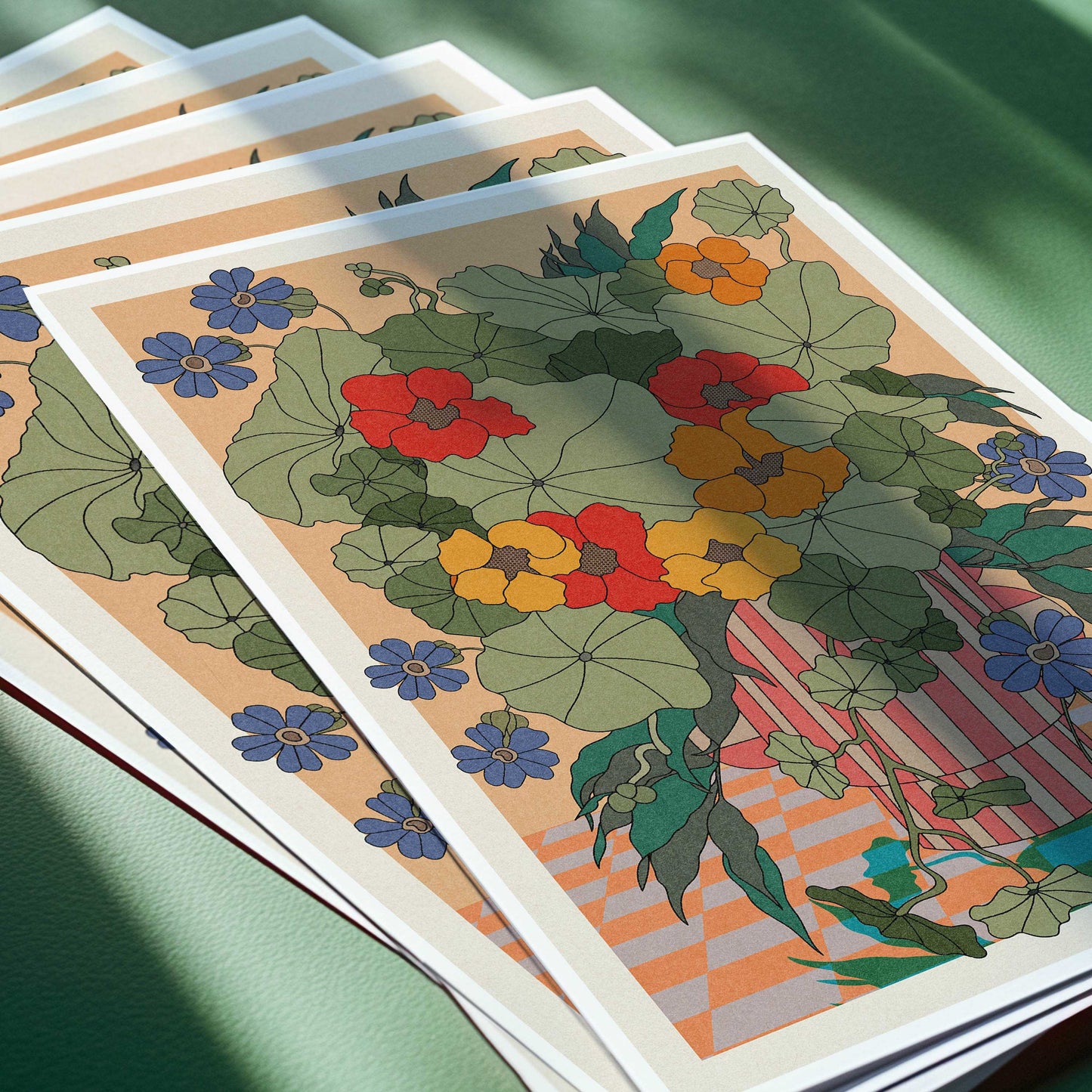 Nasturtiums Plant Art Print