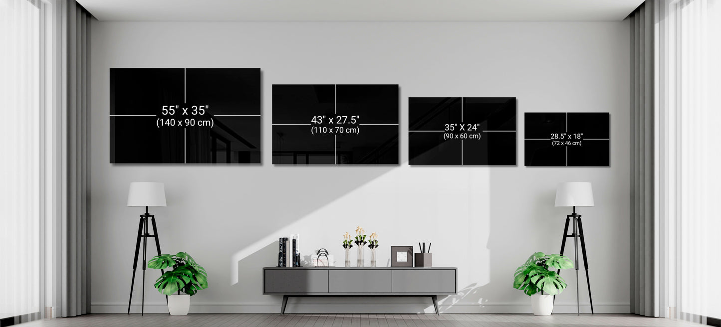 Birds Glass Wall Art